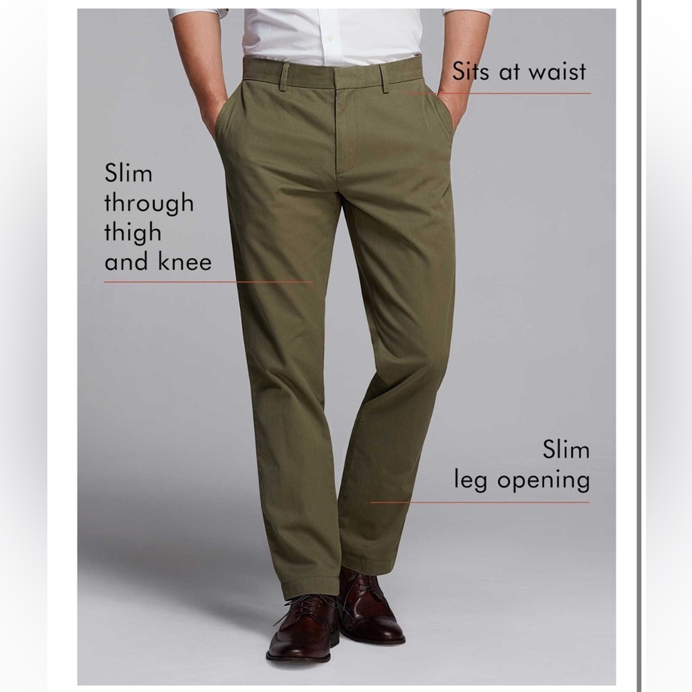Green banana republic Aiden chino pants